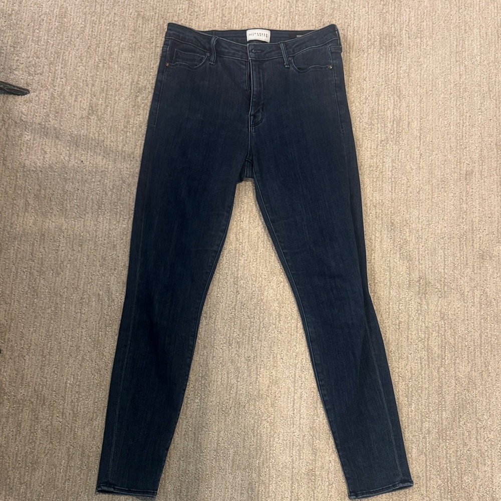 Parker Smith Deep Indigo Skinny Jeans